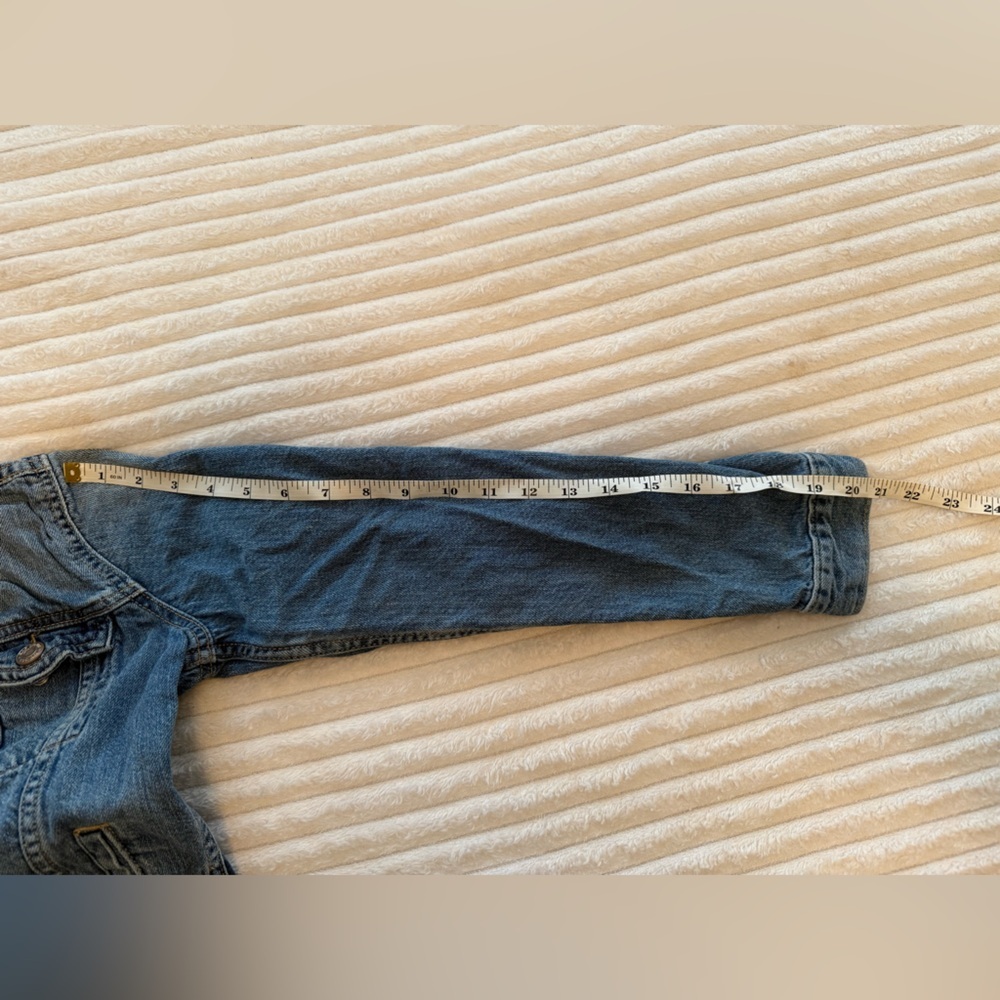 GAP Girls Classic Blue Jean Jacket - Picture 6 of 8